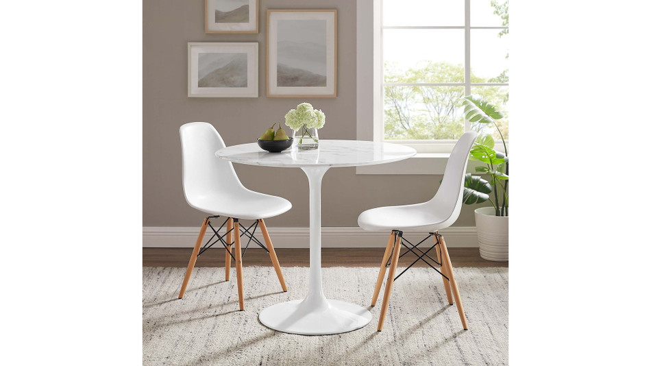 Tulip Marble Dining Table - 36