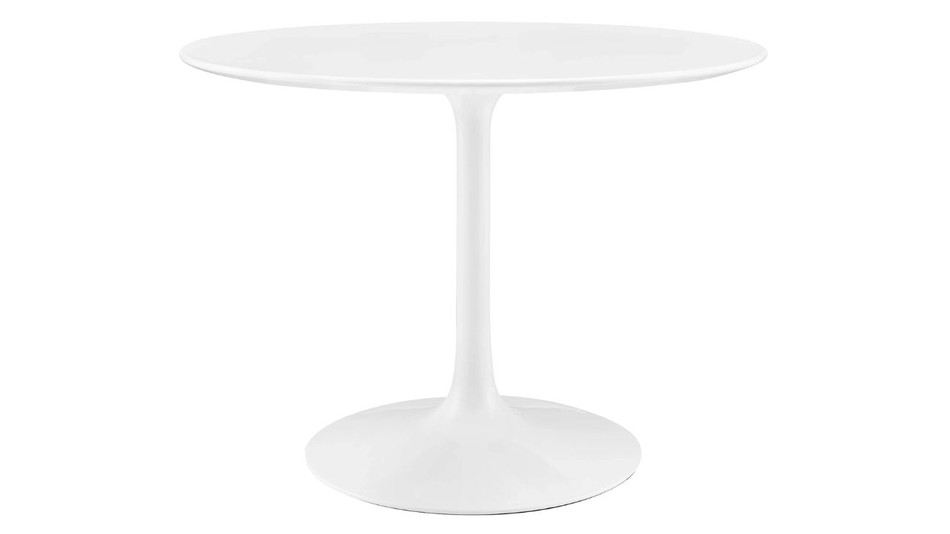 Tulip Wood Top Dining Table, 40" Round
