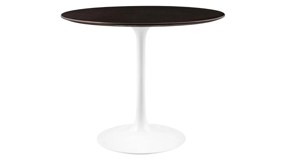 Tulip Wood Top Dining Table, 36" Round Cherry