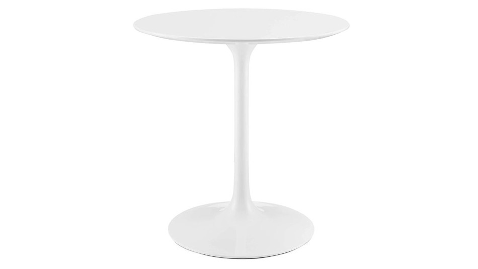 Tulip Wood Top Dining Table, 28" Round