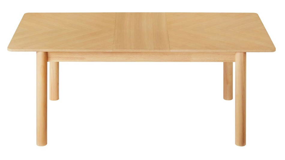 Elmora Extendable Dining Table, 75" Oak