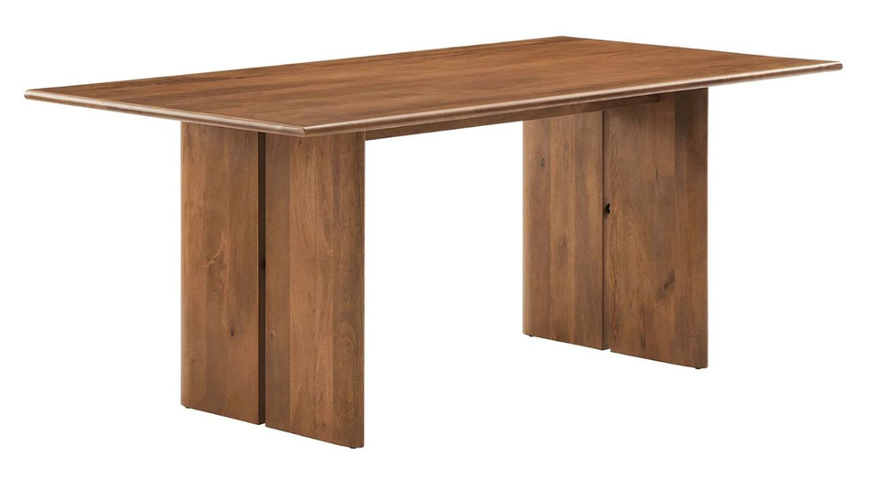 Valdora Wood Dining Table, 72" Walnut