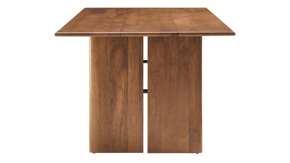 Valdora Wood Dining Table, 86" Walnut