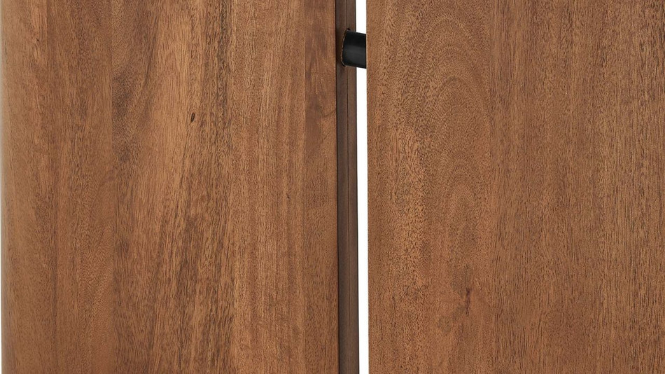 Valdora Wood Dining Table, 86" Walnut