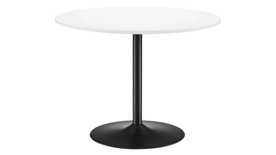 Liora Wood Dining Table - 40", Black Base