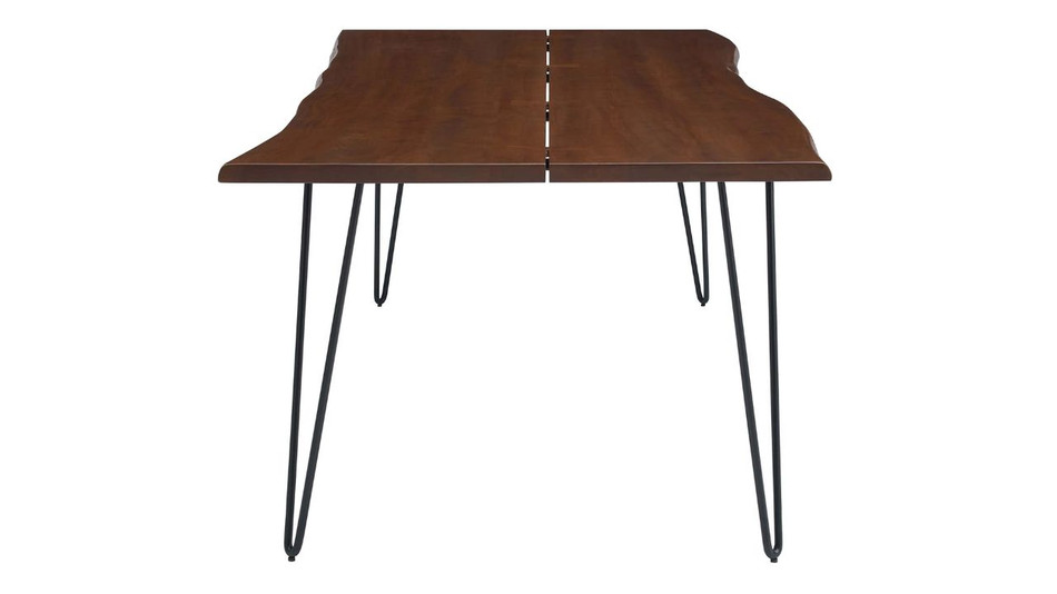 Oakridge Acacia Dining Table - 96", Walnut Black