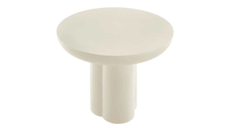 Treston Round Dining Table - 40", White