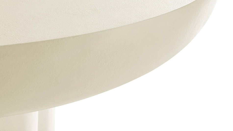 Treston Round Dining Table - 40", White