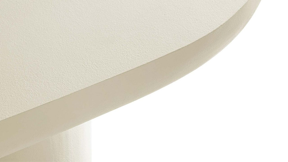 Treston Oval Dining Table - 72", White