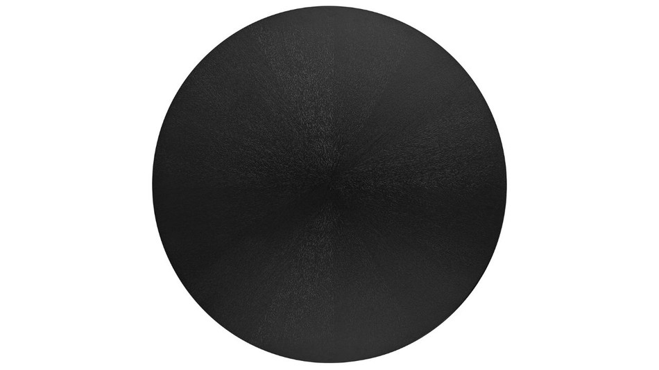 Verona Round Dining Table, 47" Black