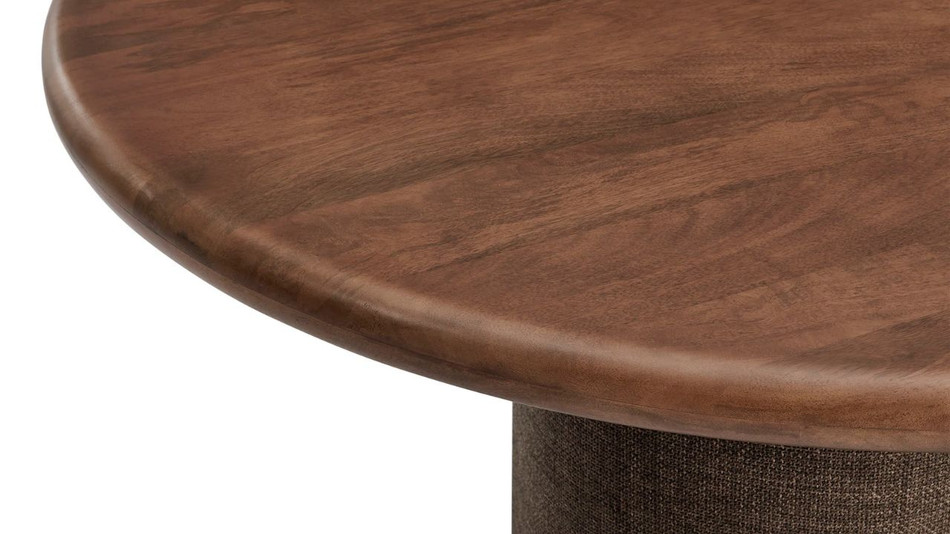 Aldera Modern Dining Table, 84" Walnut