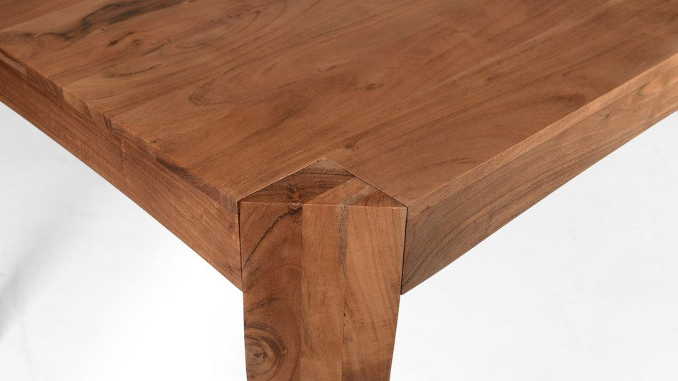Rimini Dining Table, Light Walnut