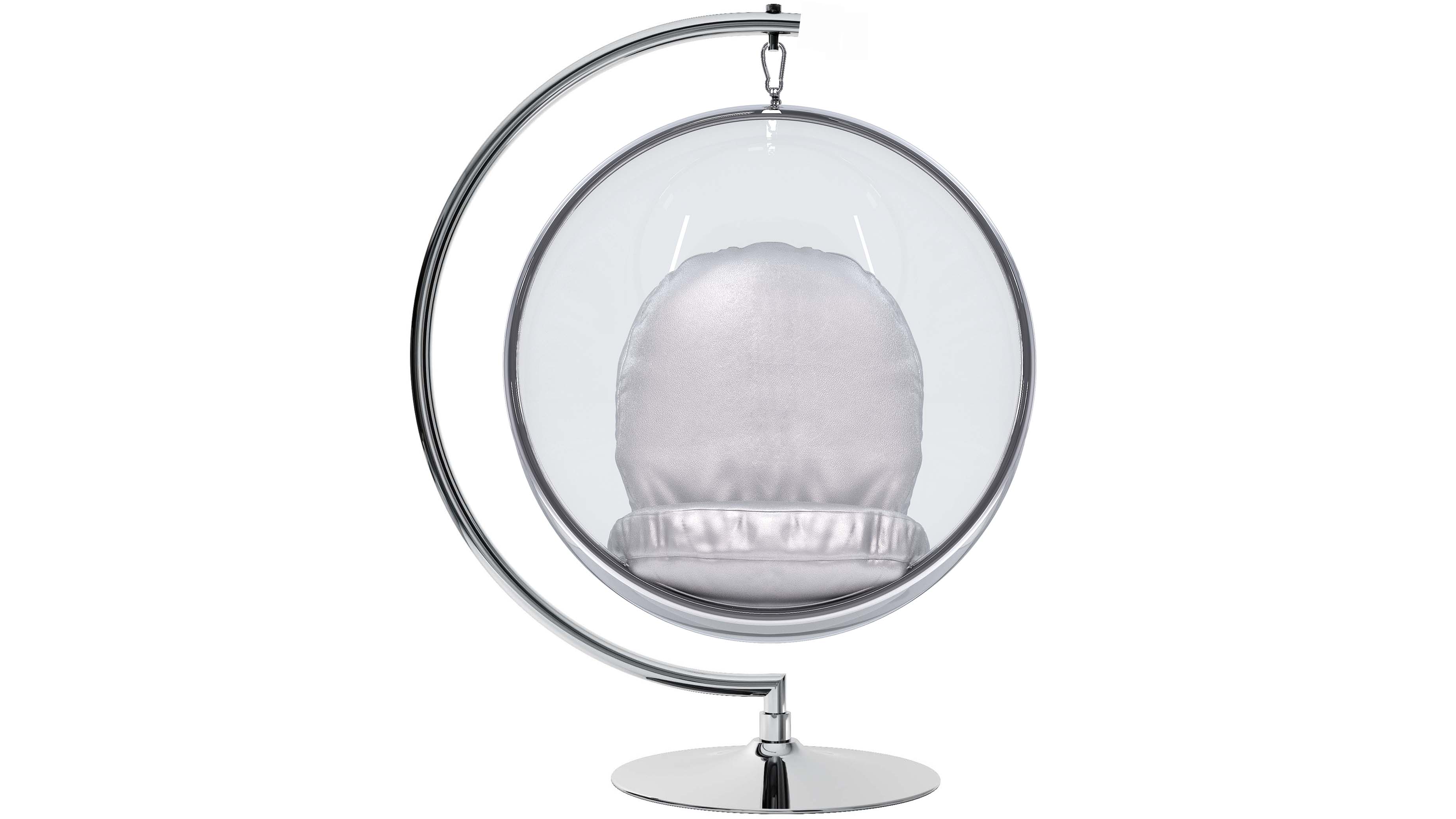 Hanging Bubble Chair With Stand, Gold Special Edition