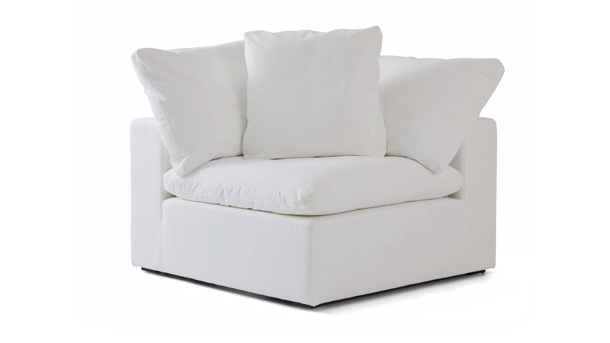 Abitus CIA教材一式(ver9.02) Haven Sectional Armless Chair, White