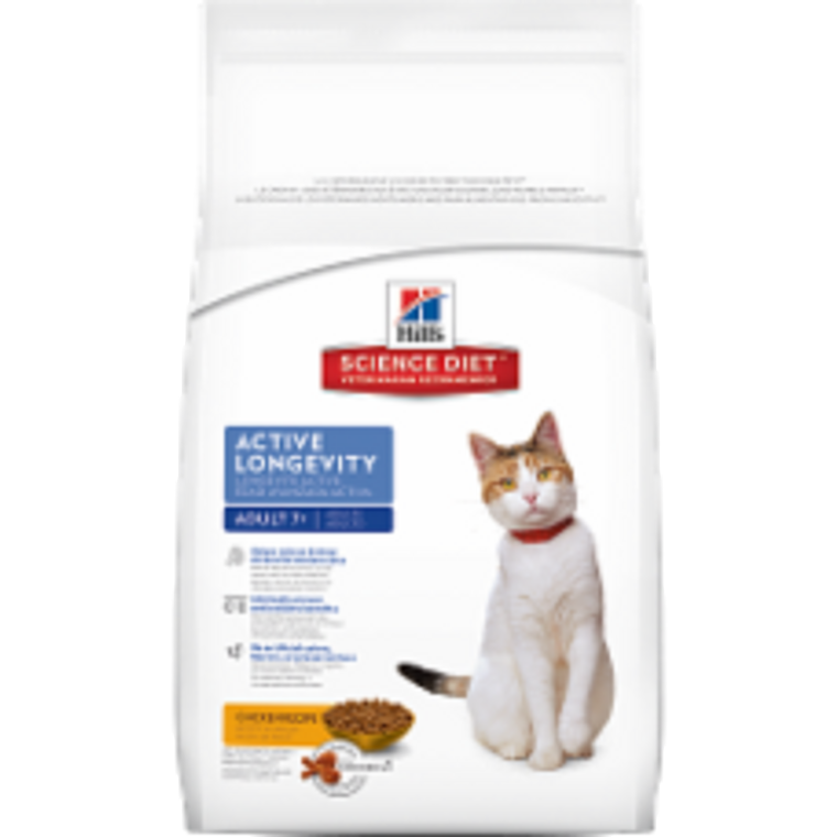 SCIENCE DIET ADULT 7+ ACTIVE LONGEVITY CAT 7LB