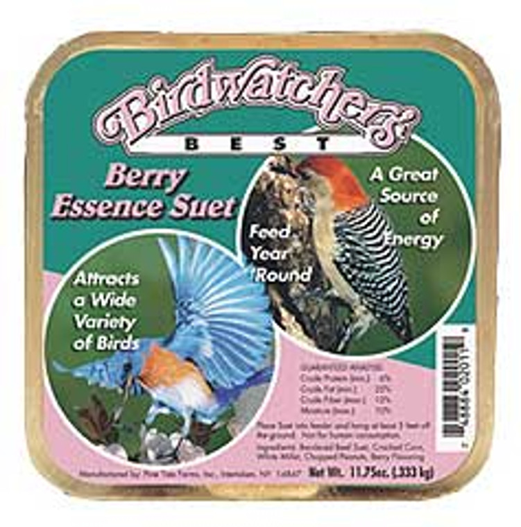 BIRDWATCHER'S BEST BERRY ESSENCE SUET 11OZ