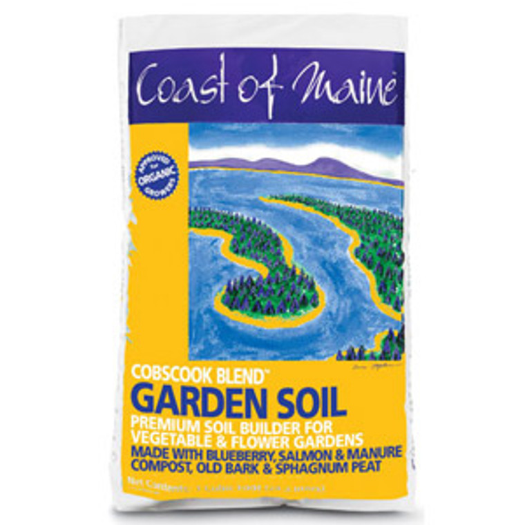 COAST OF MAINE COBSCOOK BLEND GARDEN SOIL 2CF