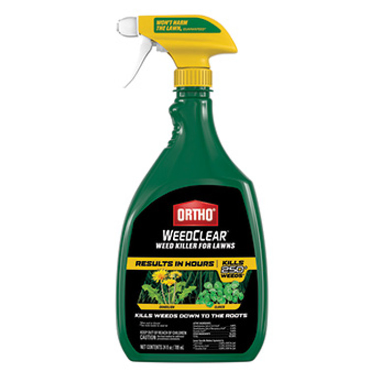 ORTHO WEEDCLEAR LAWN WEED KILLER BASE READY-TO-USE TRIGGER 24 OZ