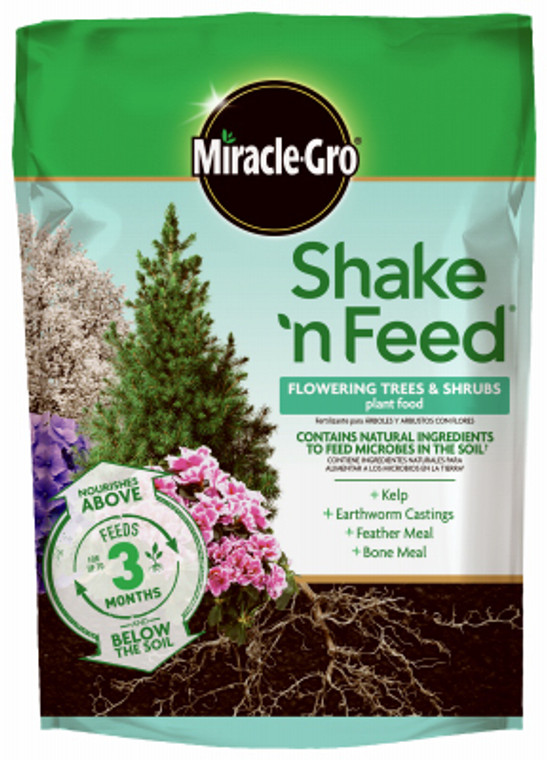 Shake 'N Feed Flowering Trees and Shrubs Plant Food, 8-Lbs.