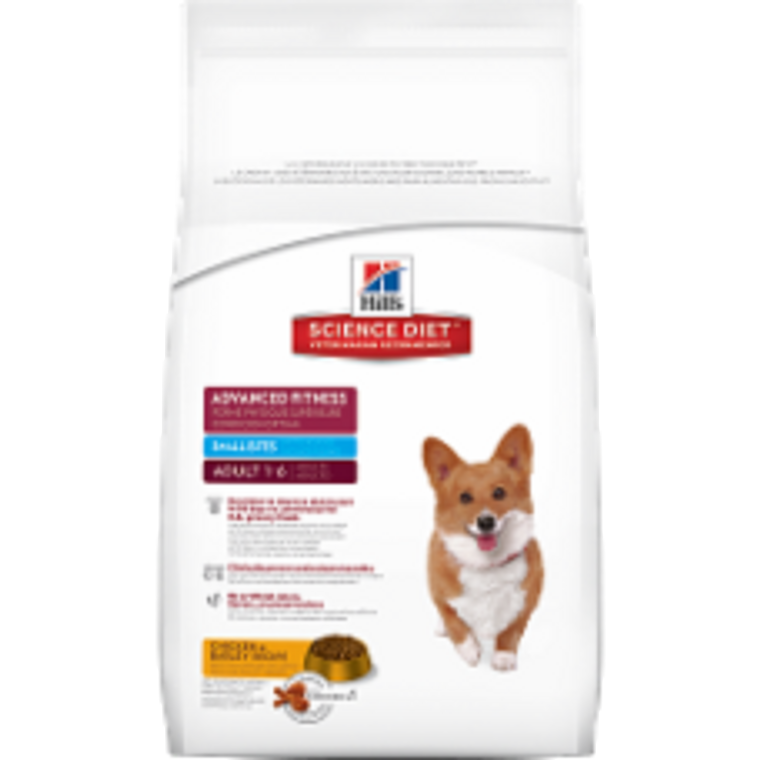 SCIENCE DIET ADULT ADVANCED FITNESS SMALL BITES DOG 5LB