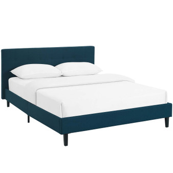 Linnea Queen Fabric Bed Azure MOD-5426-AZU