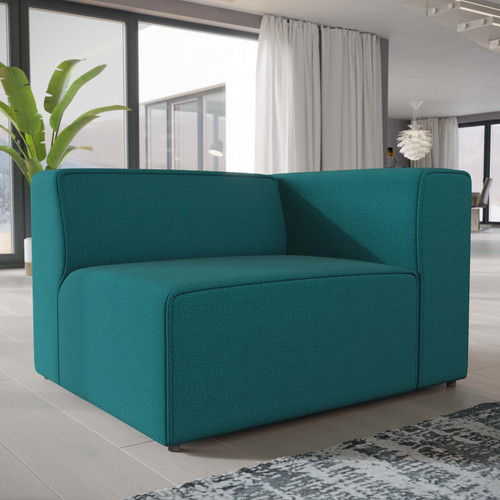 Mingle Fabric Right-Facing Sofa Teal EEI-2722-TEA