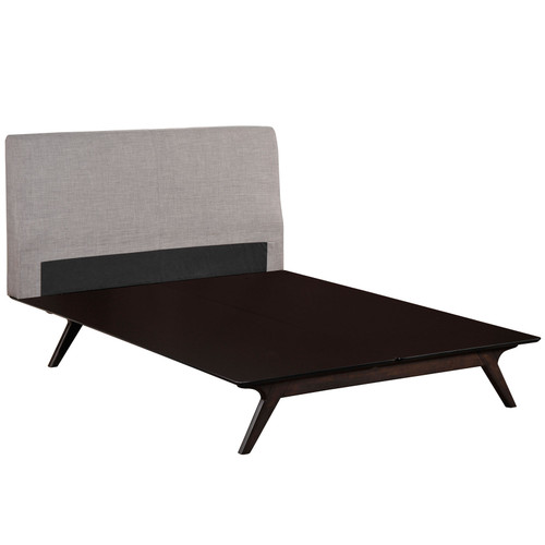 Tracy Full Bed Cappuccino Gray MOD-5317-CAP-GRY