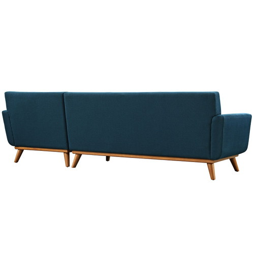 Engage Right-Facing Sectional Sofa Azure EEI-2119-AZU-SET