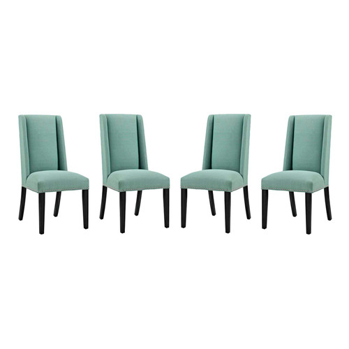 Baron Dining Chair Fabric Set of 4 Laguna EEI-3503-LAG