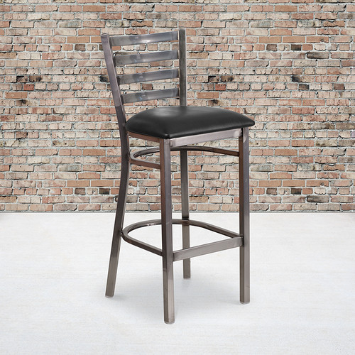 Metal Dining Bar Chair for High Traffic Businesses