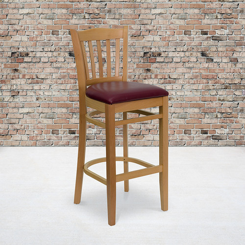 Wood Dining Bar Stool