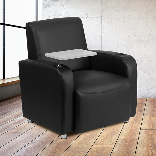 Contemporary Style Tablet Arm Chair