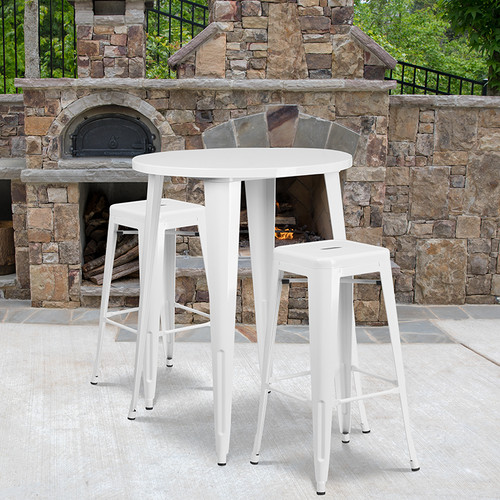 Bar Height Table and Stool Set