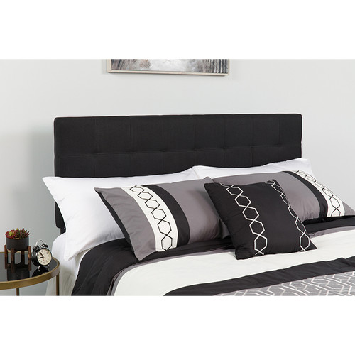 Contemporary Style Panel Headboard