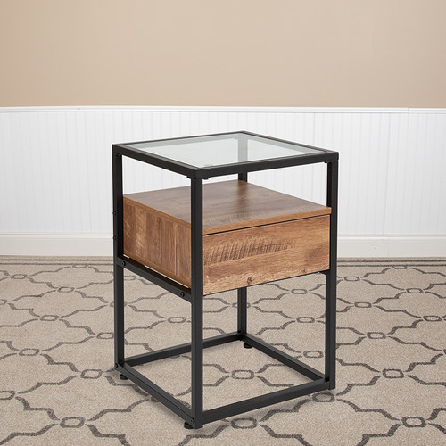 Contemporary Style End Table