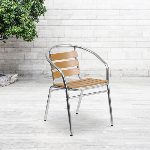 Contemporary Patio Chair for Indoor and Outdoor Use