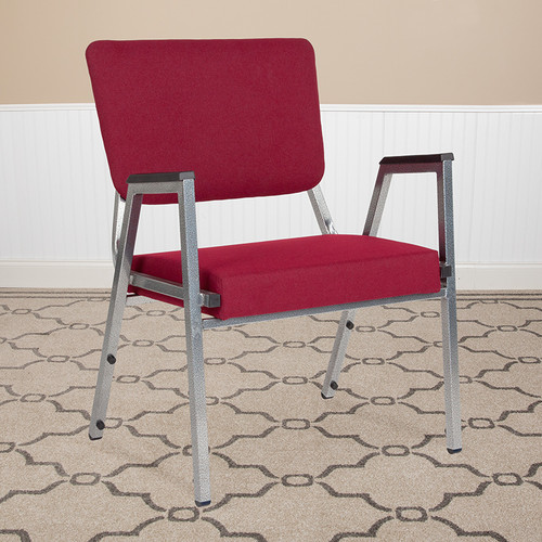 Medical Waiting Room Chair with 1500 lb. Static Weight Capacity