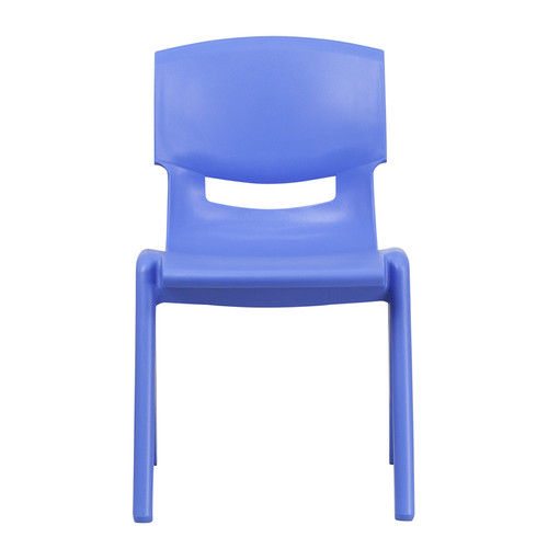 Blue Plastic Stack Chair YU-YCX-005-BLUE-GG