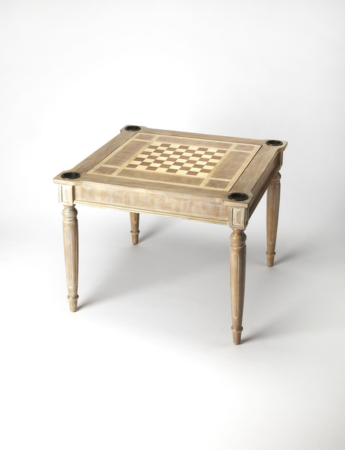 Butler Vincent Driftwood Multi-Game Card Table