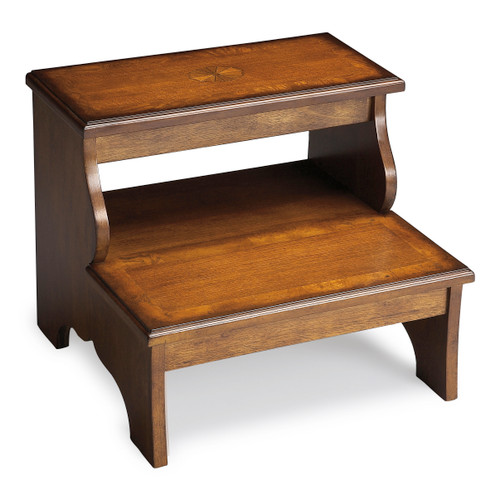 Butler Melrose Olive Ash Burl Step Stool