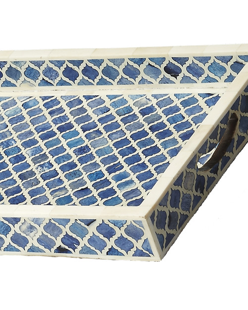 Butler Meknes Bone Inlay Serving Tray