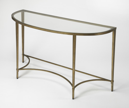 Butler Monica Gold Demilne Console Table