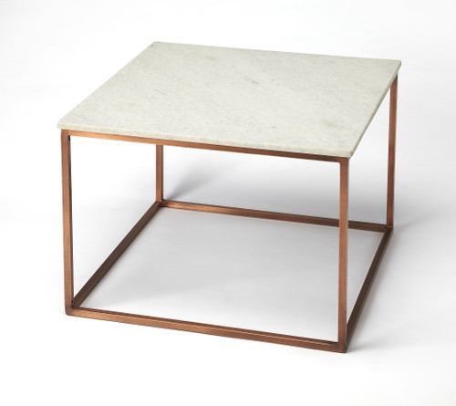 Butler Holland Marble & Metal Coffee Table