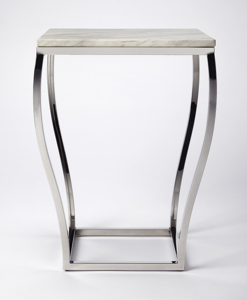 Butler Haley Marble & Metal End Table