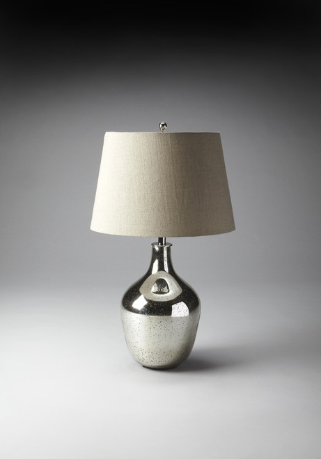 Butler Rami Mercury Antique Nickel Table Lamp