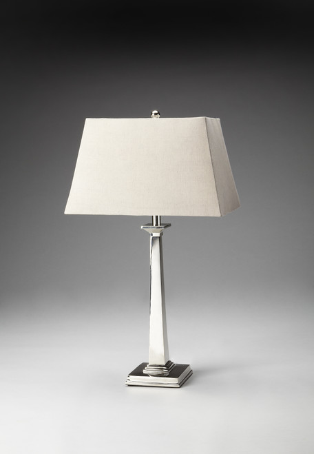 Butler Joanne Silver Table Lamp