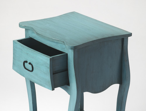 Butler Rochelle Distressed Blue Nightstand