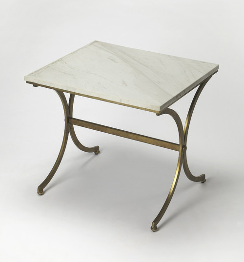 Butler Pamina Travertine Accent Table