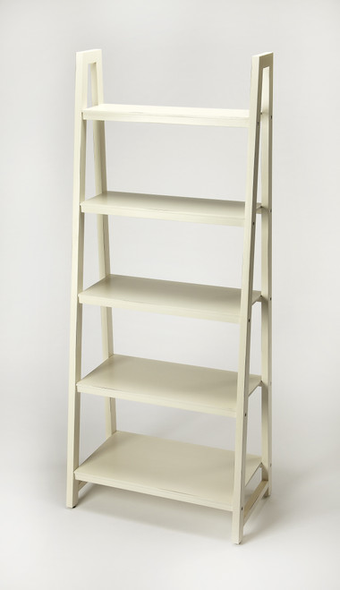 Butler Stallings White Bookcase