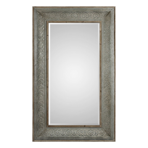 Uttermost Bianca Aged Gray Mirror